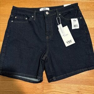 YMI Women's Dark Blue Jean Shorts